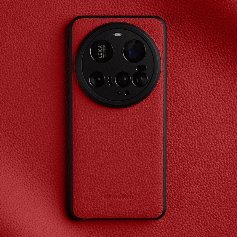 

Melkco Luxury Genuine Leather Case for Xiaomi 15 Ultra 15 Pro 14Ultra Premium Cowhide Handmade Cover With Camera Lens Protector