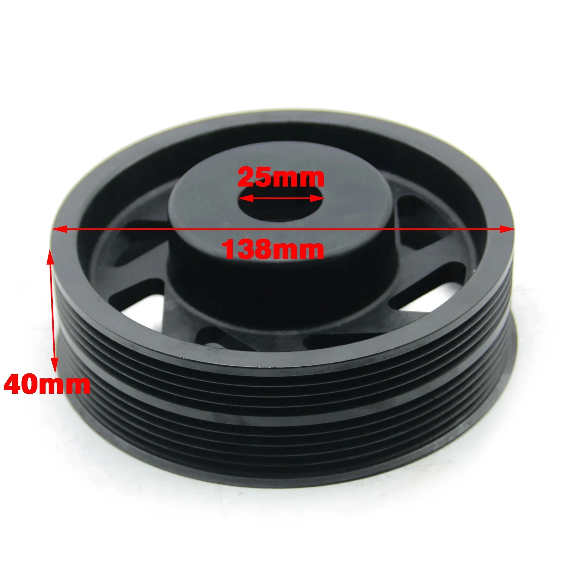 Performance Billet Aluminum Crank Pulley For WRX STI For Legacy For Forester 1993-2011 Engine Upgrade CNC Machined Grooves