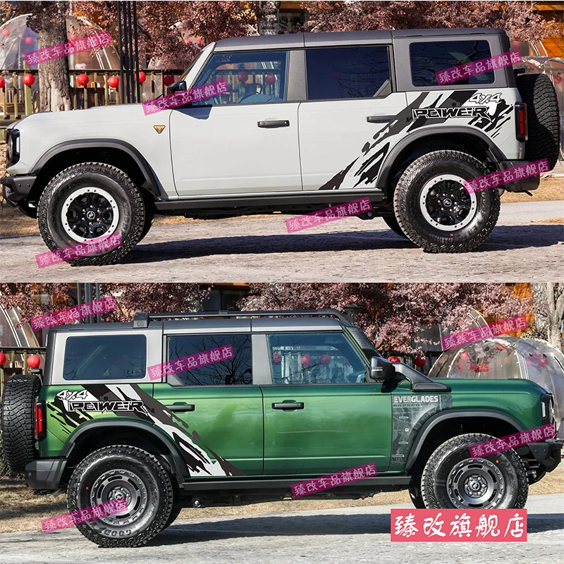 

New Car Sticker FOR Ford Bronco 2023 2024 Body Modification Customized Fashion Vinyl Film Accessories