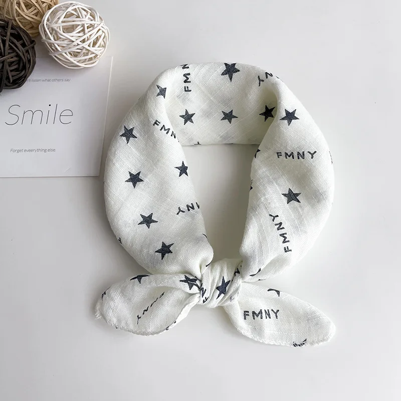 

0-5Y Free Size New Children's Drool Bib Cartoon Triangle Bibs Baby Burp Cloth Infant Cute Saliva Towel