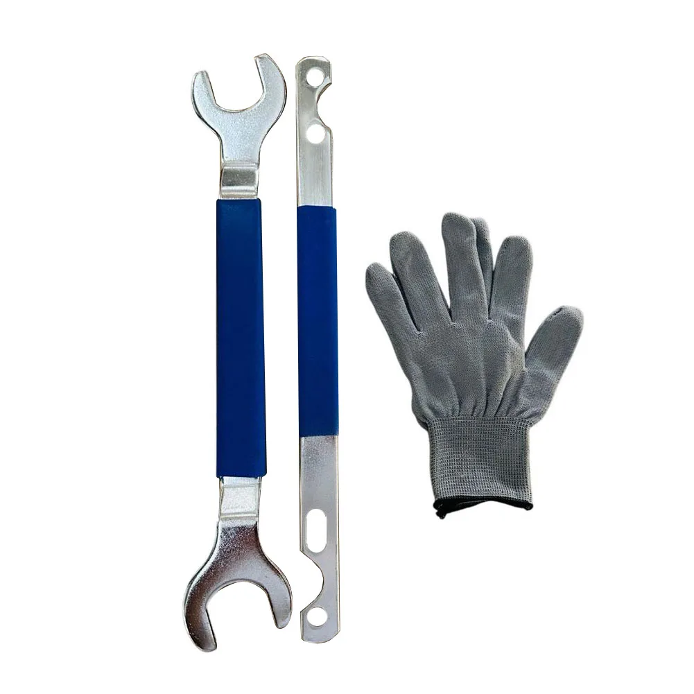 Juego de llaves para tuercas de embrague de ventilador automotriz, 2 piezas, herramientas para extracción de embrague de ventilador de 32 mm y 36 mm, ideal para varios modelos de vehículos