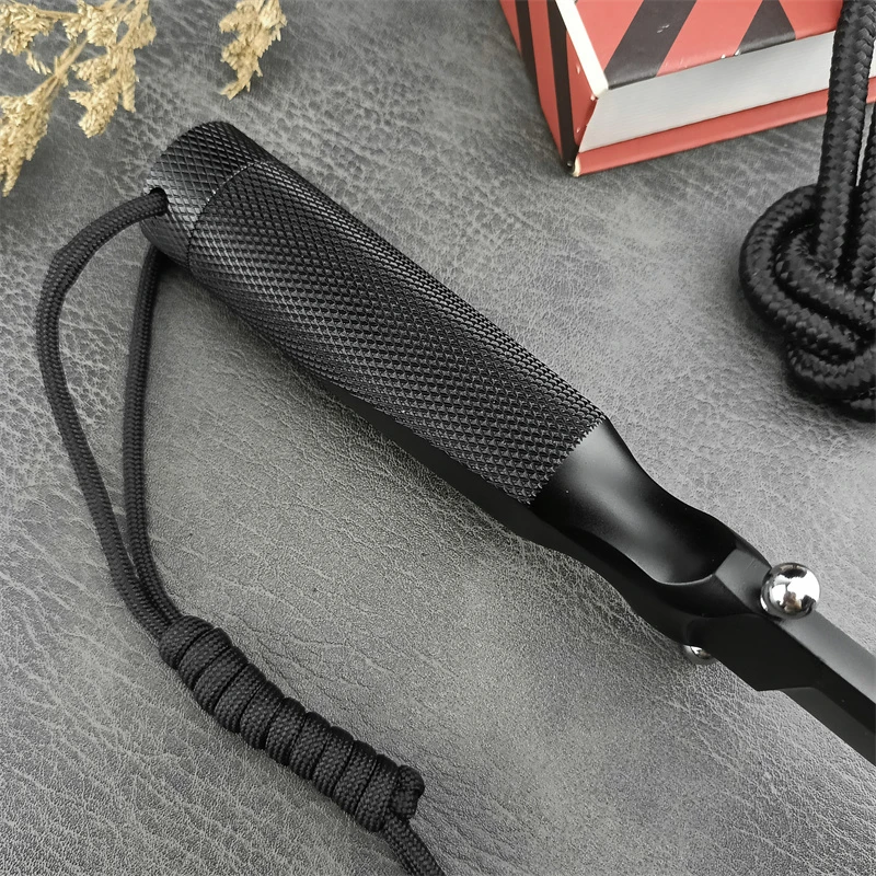 Fixed Blade Knife DC53 Blade Aluminium Handle Tactical Combat Military Self-defense Hunting Adventure Multi-fuctional Knives