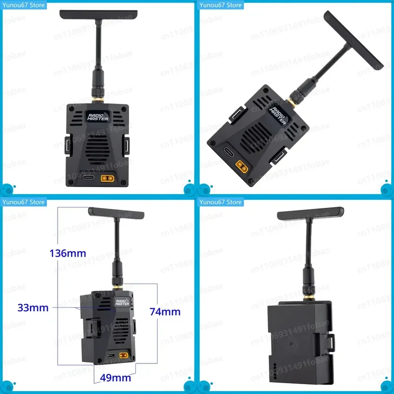 For RadioMaster Ranger Micro 2.4GHz ELRS Module Compatible With Boxer TX16S TX12 MKII Transmitter
