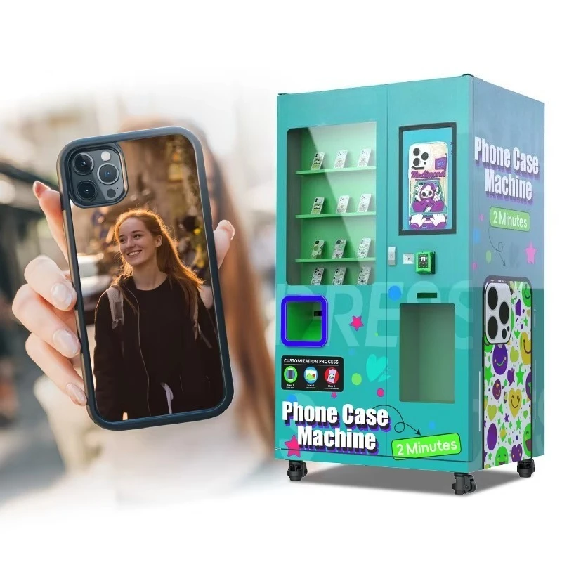 آلة بيع أوتوماتيكية فعالة عالية السرعة يمكنك صنعها بنفسك لطباعة الصور مثالية للمراكز والمطارات ومحطات القطارات