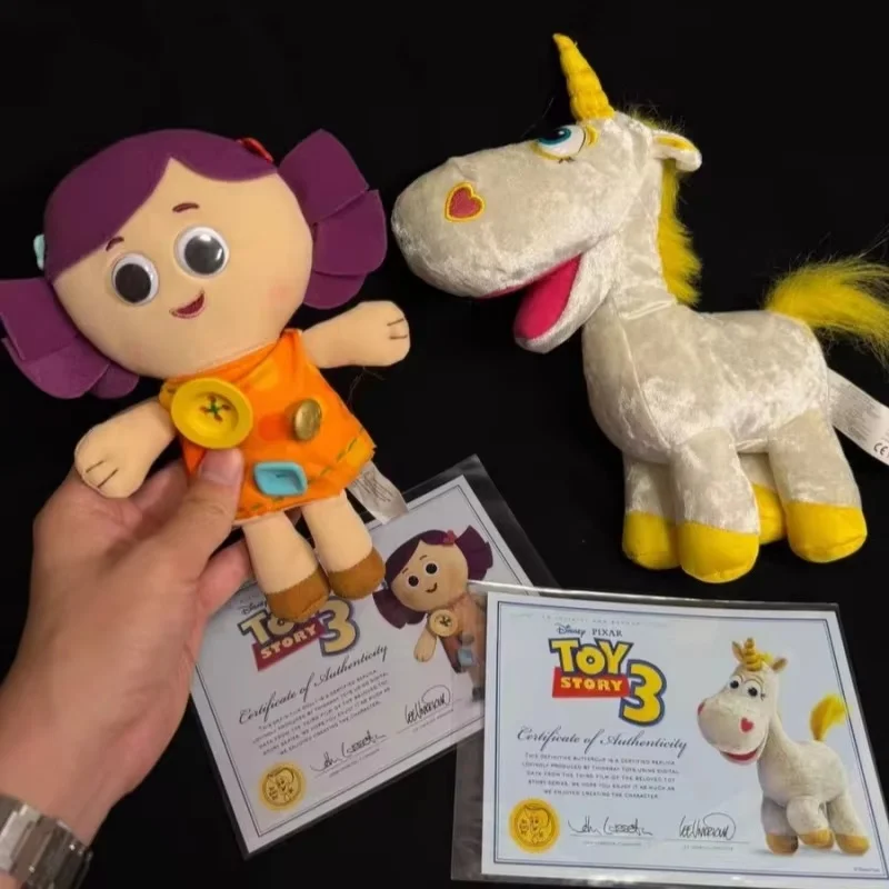 

Disney Pixar Toy Story 3 Dolly Buttercup Thinkway Official Authentic Products With Card Anime Peripheral Ornaments