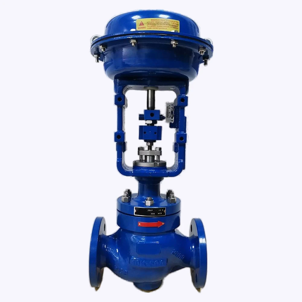 

10K 50A 2inch WCB Casting Steel Pneumatic Diaphragm Single Seated Flange Control Valve