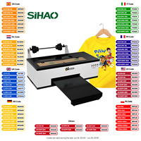 SIHAO DTF Printer and DTF Oven, Professional Heat Press Machine for T-Shirt/Clothes/Hoodie/Shoes Custom Transfer Printing​
