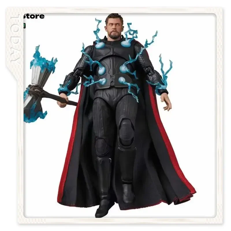 

Norse God Thunder Action Figure - Articulated Poseable Collectible With Movie-Accurate Detail, Hero Character Model Statue