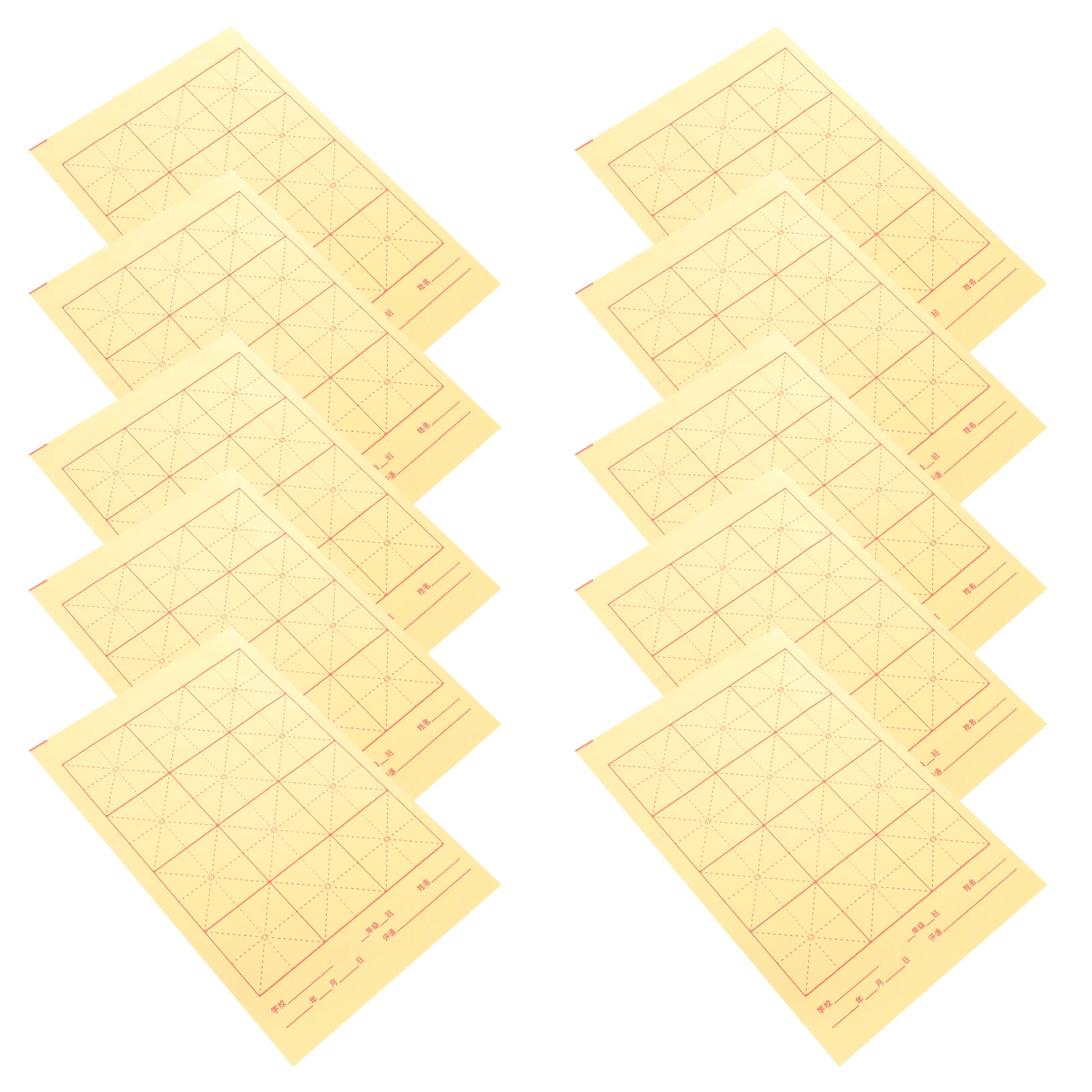 Practice Chinese Sheets Writing Supplies Professional Calligraphy Writing Rice Paper Handwriting Beginners Xuan Art Rice