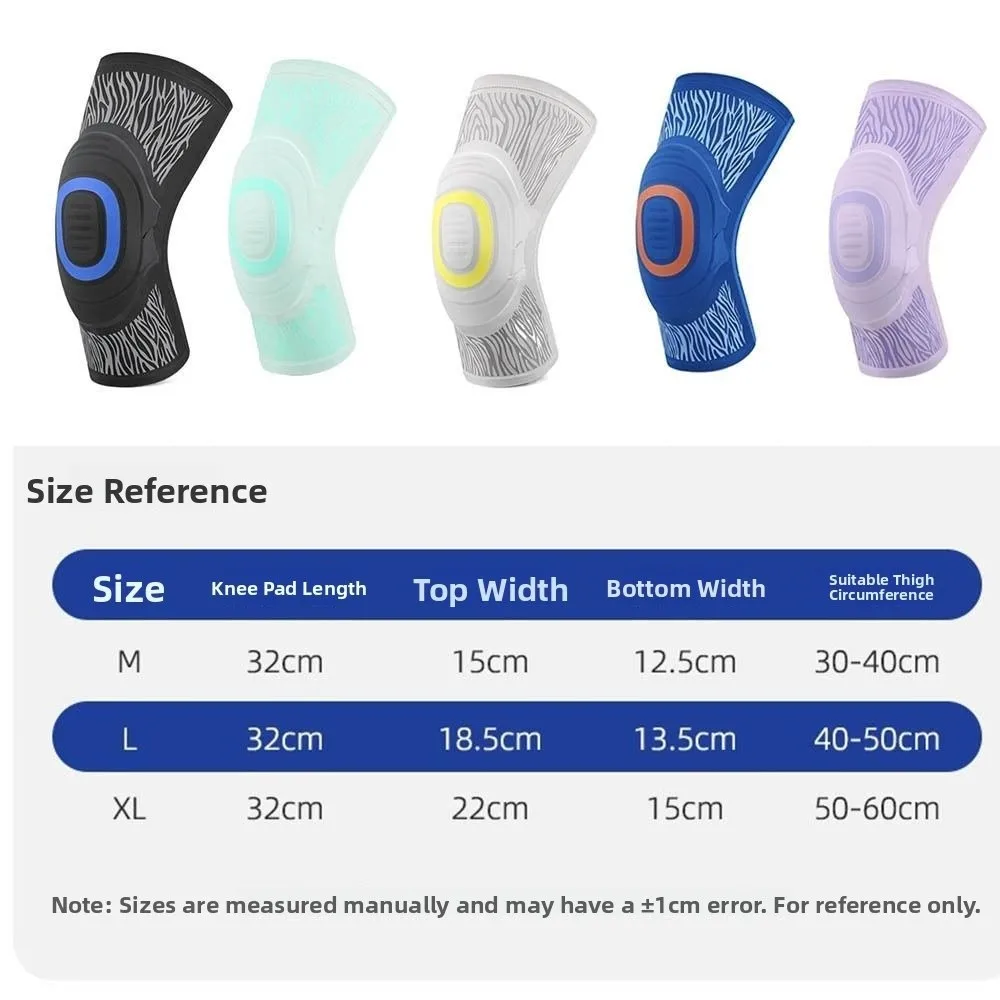 ضغط مرونة الرياضة الركبة وسادة المفاصل حامي قابل للتعديل ضغط دعامة الركبة امتصاص الصدمات تنفس