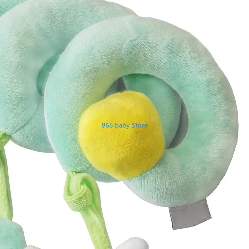 29ee crib rattle plush bed 주변 교수형 인형 초기 교육 소프트 장난감 시트 데코를위한 유모차 자동차를위한 치아와 소프트 장난감
