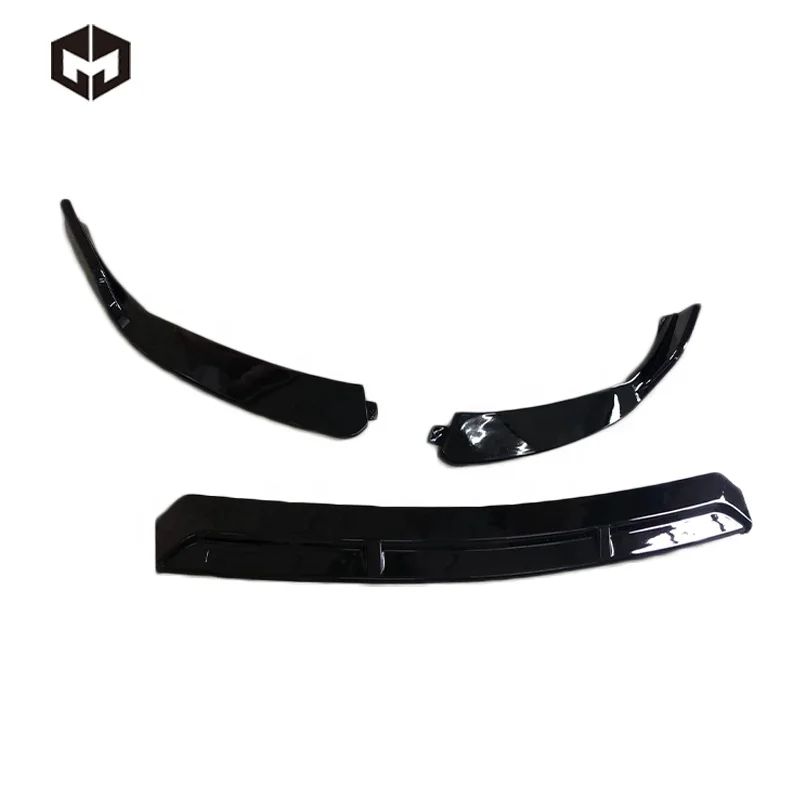 Carbon Fiber Barbus Front Bumper Spoiler Lip for  Benz C-CLASS W205 Sedan Coupe