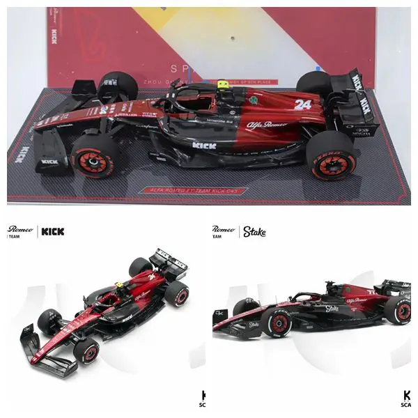 1/18 Diecast Model Car Model KIloWorks F1 Gifts for Collectors