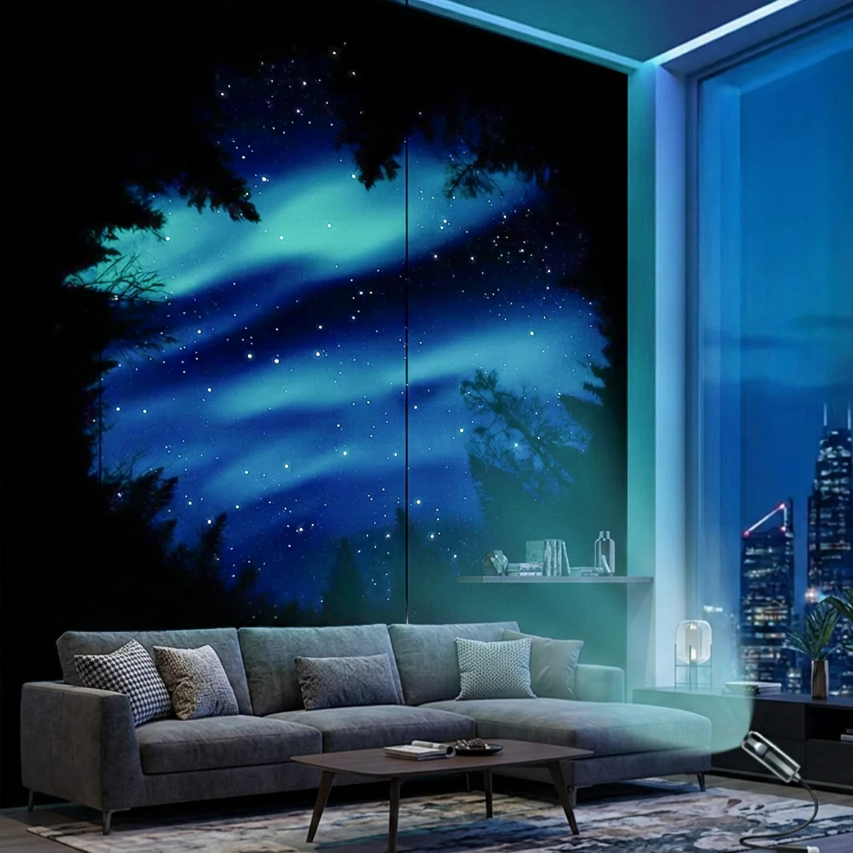 USB LED Star Galaxy Projector Lamp Moon Earth Wall Ceiling Decor Lighting Switchable Pattern Projection Night Light for Bedroom