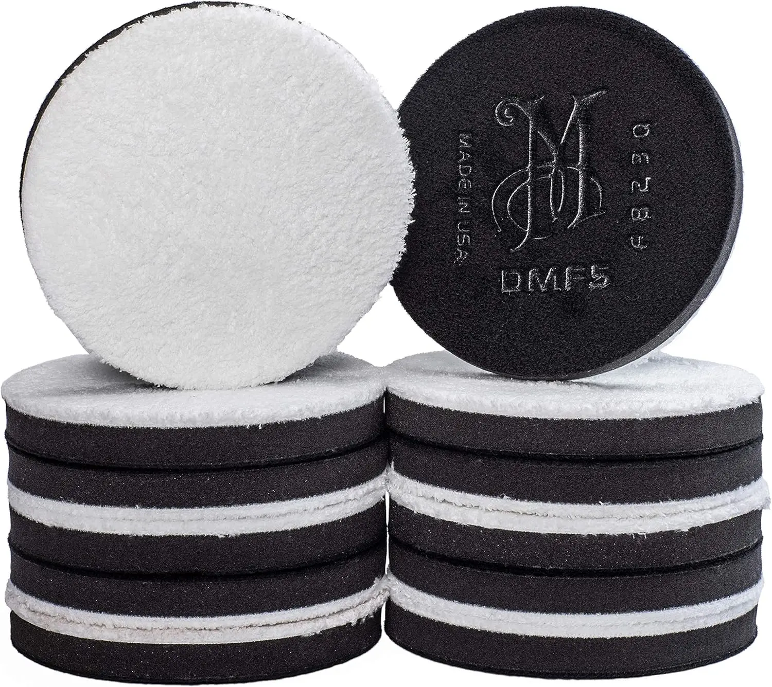 Disco de acabamento de microfibra DMF5B DA 5", pacote com 12