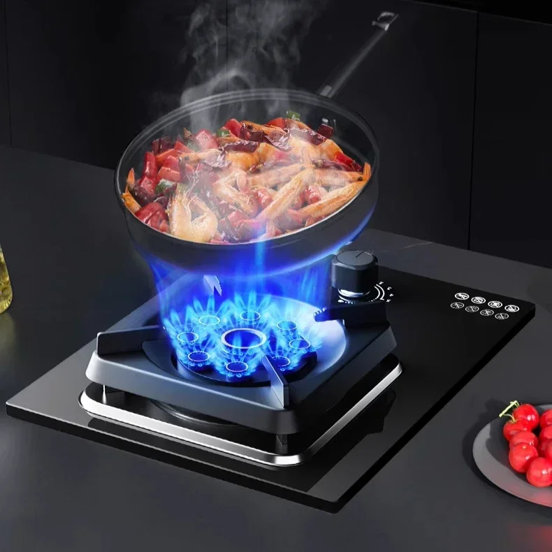 household kitchen Rongshida  stove gas stove single embedded desktop single stove  fire nine cavities large firepower