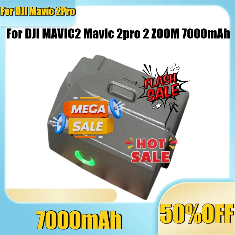 

7000mAh New High Quality Battery for DJI MAVIC2 Mavic 2pro 2 ZOOM 7000mAh 40minute UAV Attachment Expansion Thick Battery