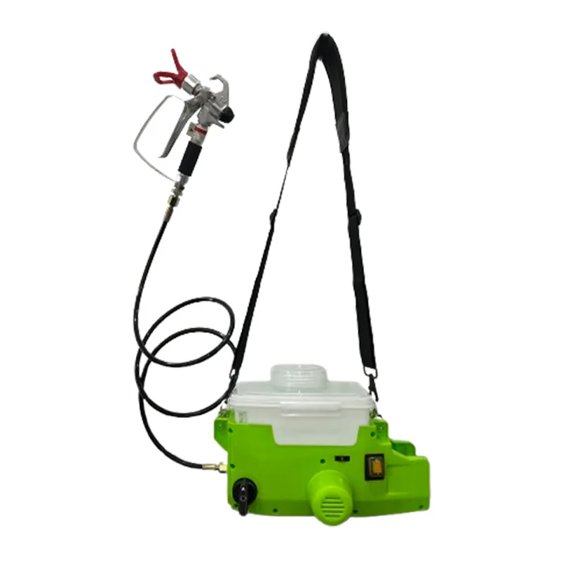 Professional Highly Pressure Paint Sprayer 1.7L Portable Airless Sprayer With Back Strap Paint Gun Household High Power Machine