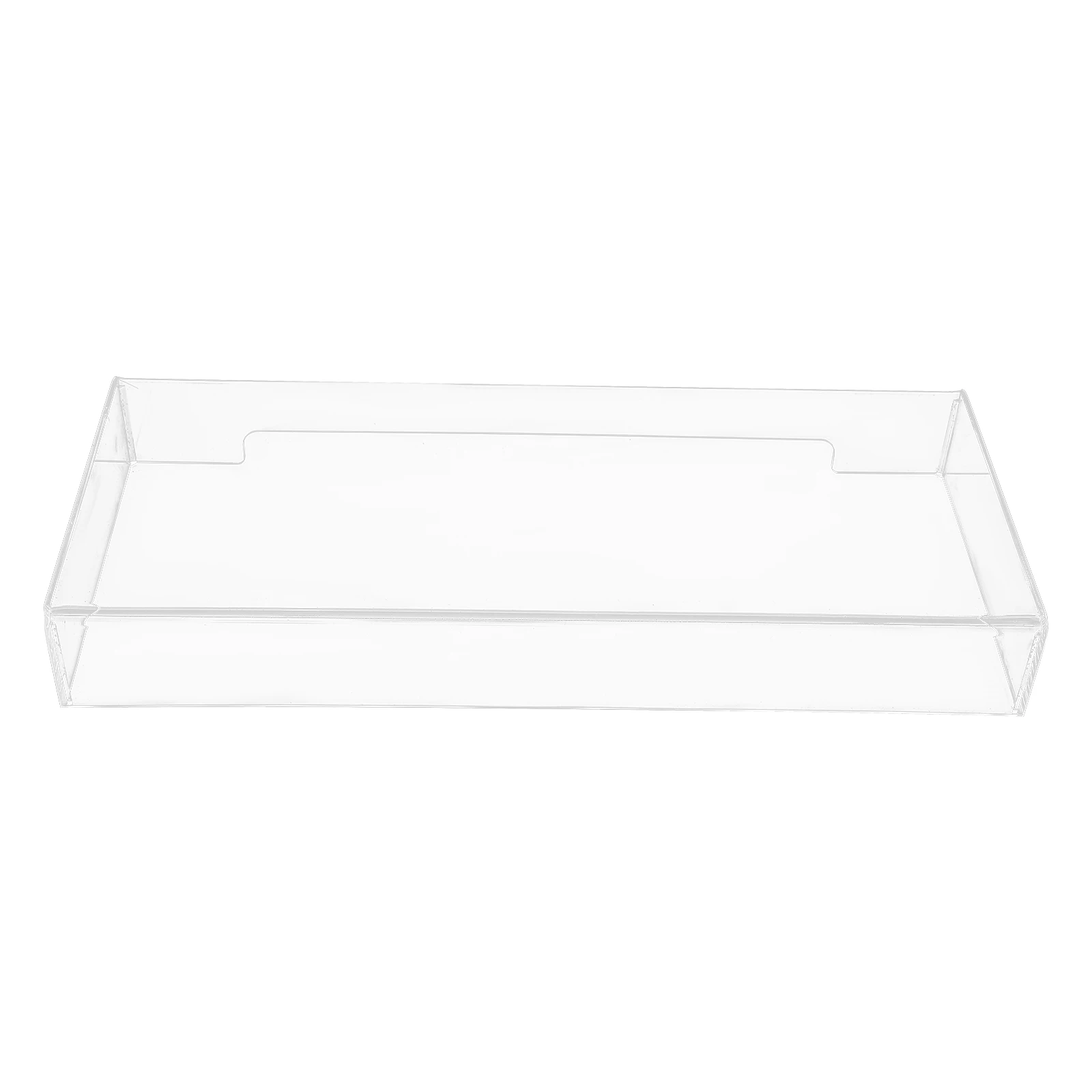 

Keyboard Protector Clear Acrylic 490x203x60mm Water-proof Dust-proof Removable Fits 98% Keyboards Keyboard Cover