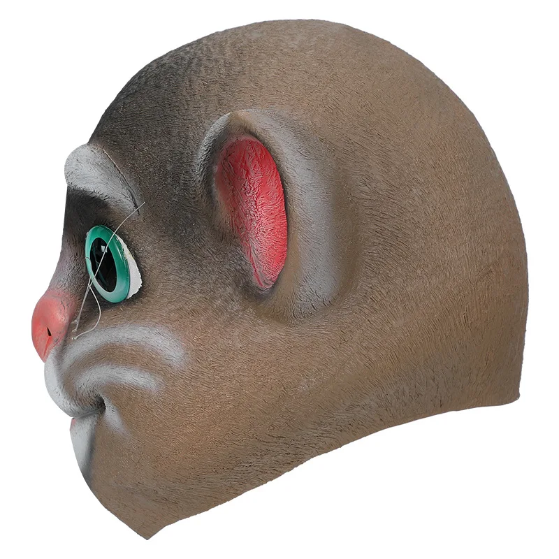 Latex Katzenkopf-Maske für Erwachsene Halloween-Party Cosplay-Kostüm-Maske – Detail 7