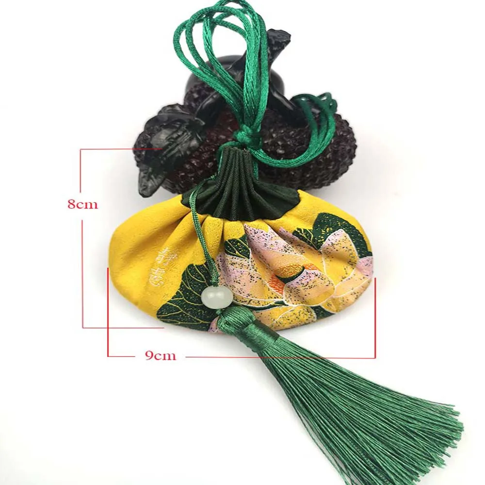 Dragon Boat Festival Woman Brocade Hanging spike Hanfu Accessories Embroidery Sachet Pendant Portable Empty Bag Chinese Gift