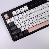 KBDiy PBT Double Shot Keycaps Retro GMK Olivia Keycap 174 Keys Caps for Mechanical Gaming Keyboard DIY Custom Aula F75 F87 F99