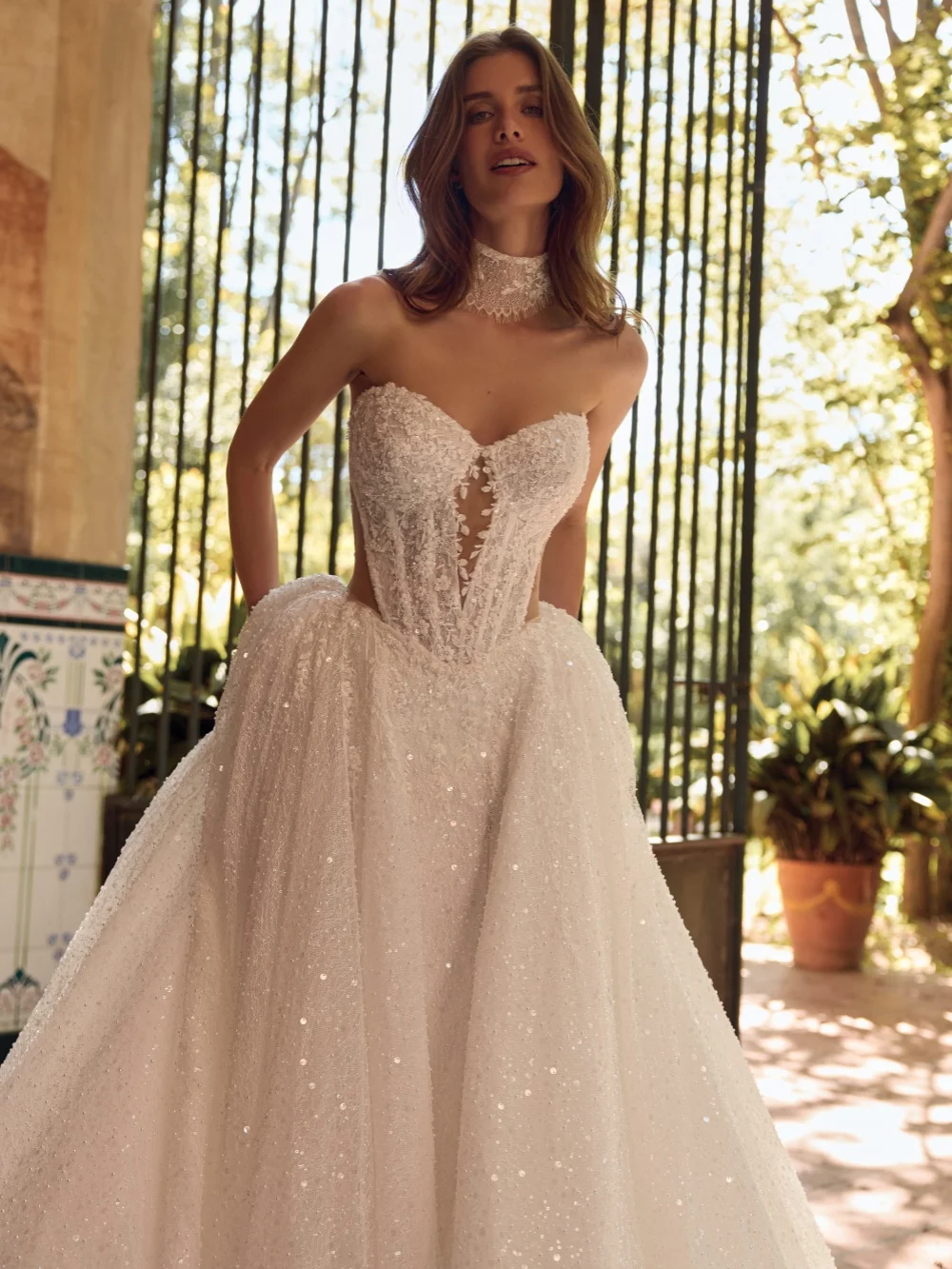 Exquisite Lace Beaded Wedding Dress Graceful Off Shoulder Bridal Gown Customized Delicate A-line Floor-length Dresses For Bride