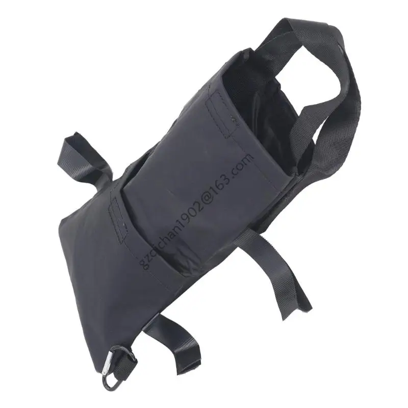 X7AB Adjustable Walking Aid Organizers Curved Fit Waterproof Material Split Compartments Cane Storage For Essential