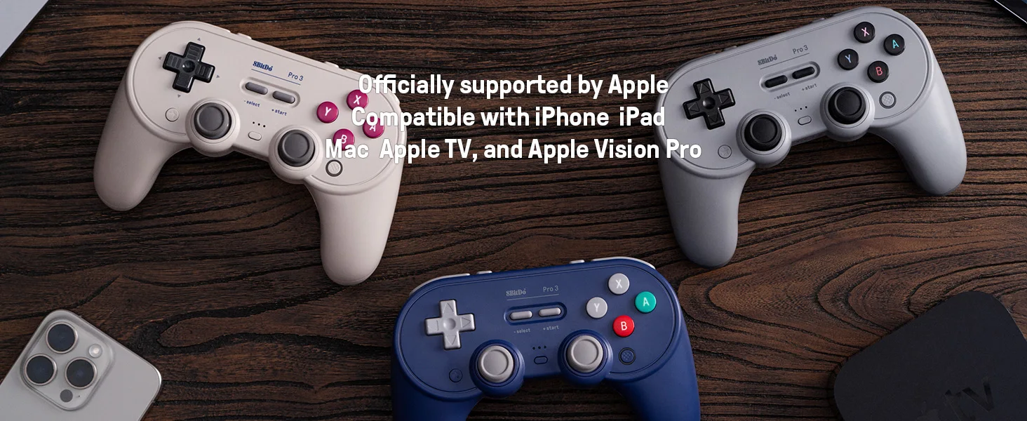 8BitDo Pro 3 Wireless Gamepad, Bluetooth-Gamecontroller mit TMR-Joysticks für NS Nintendo Switch 2, PC Windows, ANDROID, iOS – Detail 15
