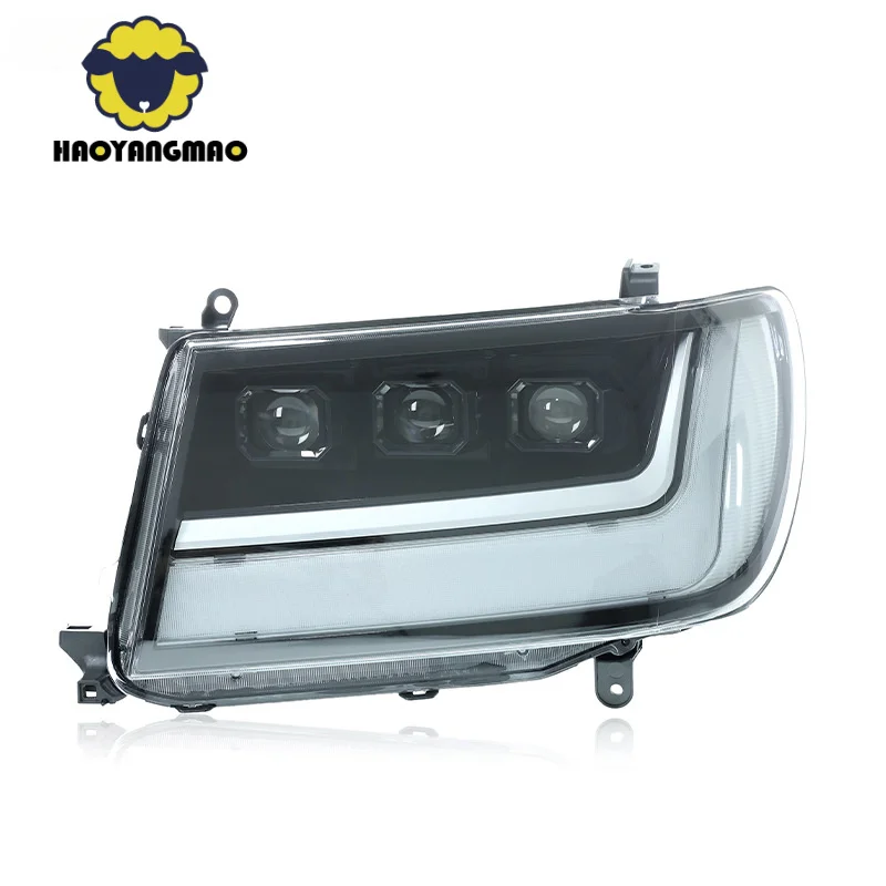 

Applicable to Applicable to02-07Toyota CruiserLC100Headlight Assembly Modification New ModelLEDDaytime Running Light Lens