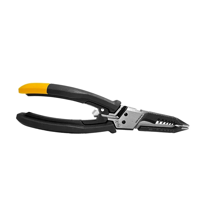 TOUGHBUILT 8" Multi-Function Electrical Stripping Pliers Electrical Wire Pliers with Screw Cutter Hand Tools TB-H3-60-M200