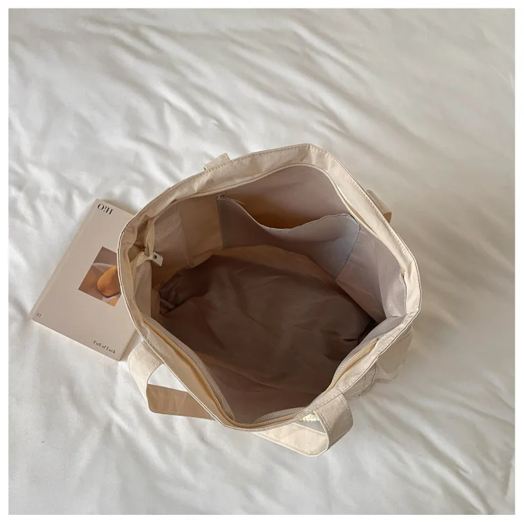 Neue modische Nylon-Schultertasche, große Kapazität, leichte, lässige Alltagstasche, Umhängetasche für Damen – Detail 18