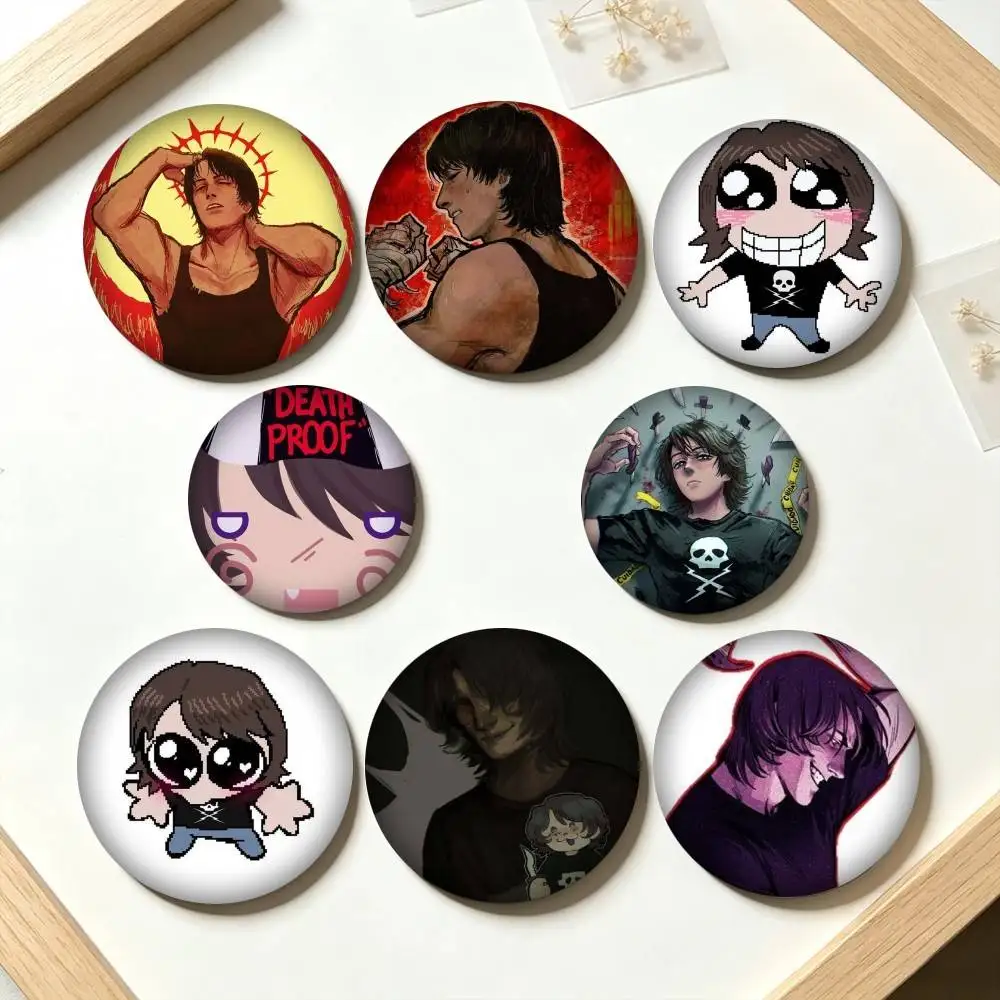 H-HABIT EverymanHYBRID 25mm 32mm 44mm 58mm 75mm Brooches Badges Pins for Accessories Gift