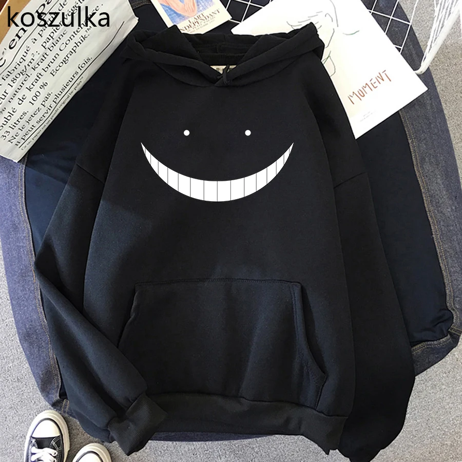 2023 Japanese Anime Karma Akabane Hoodies Sweatshirt Funny Clothes Harajuku Hoodied Cartoon Women Assassination Classroom Hoodie