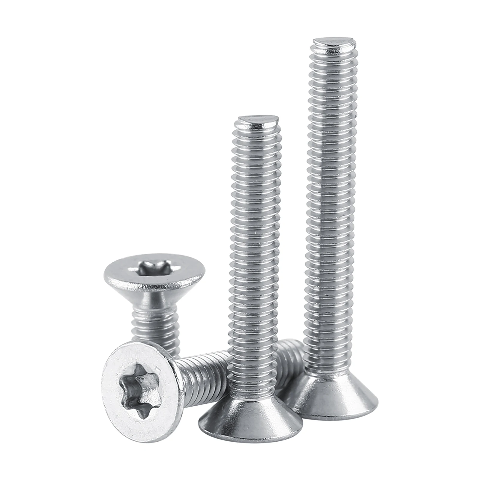 M4 Stainless Steel SS304 Flat Head Star Drive Machine Screws Bolts Flat Head Screw Stainless Steel Bolt Star Drive Screw