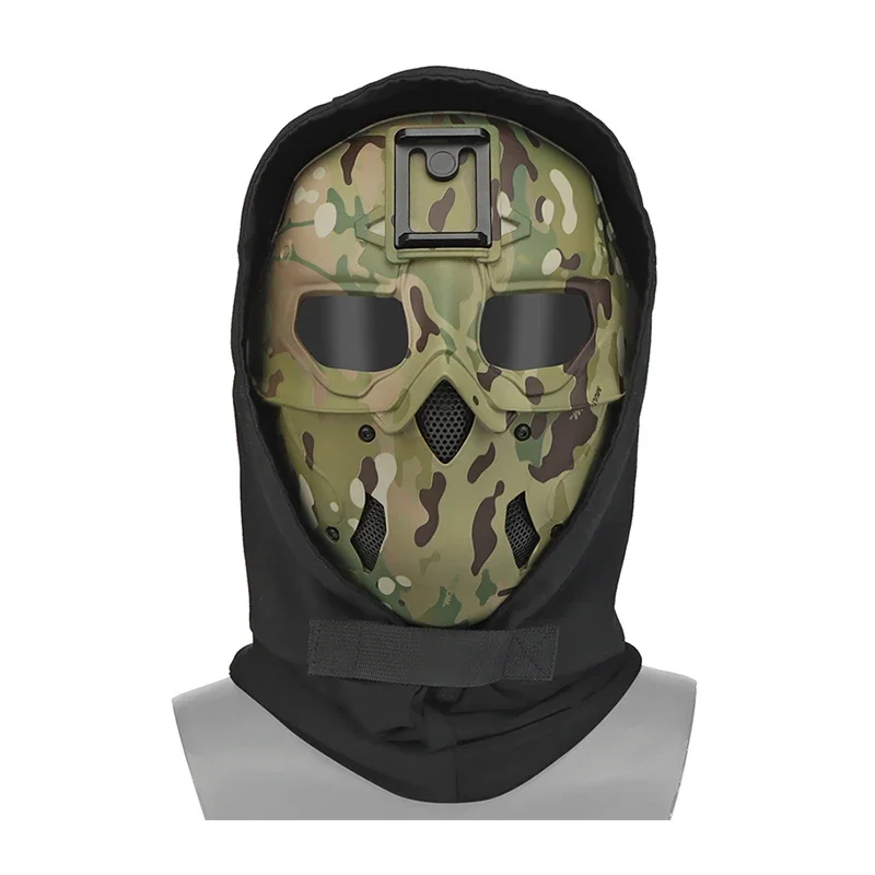 戦術的なフルフェイスマスクセット,ヘッドギア,ペイントボール,シューティングアクセサリー,cs,ウォーゲーム,狩猟,アウトドアスポーツ,保護具
