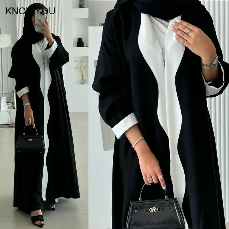 

Eid Women Dress Muslim Abaya Party Jalabiya Ramadan Long Cardigan Abayas Vestidos Largos Kaftan Arab Long Robe Morocco Kaftan