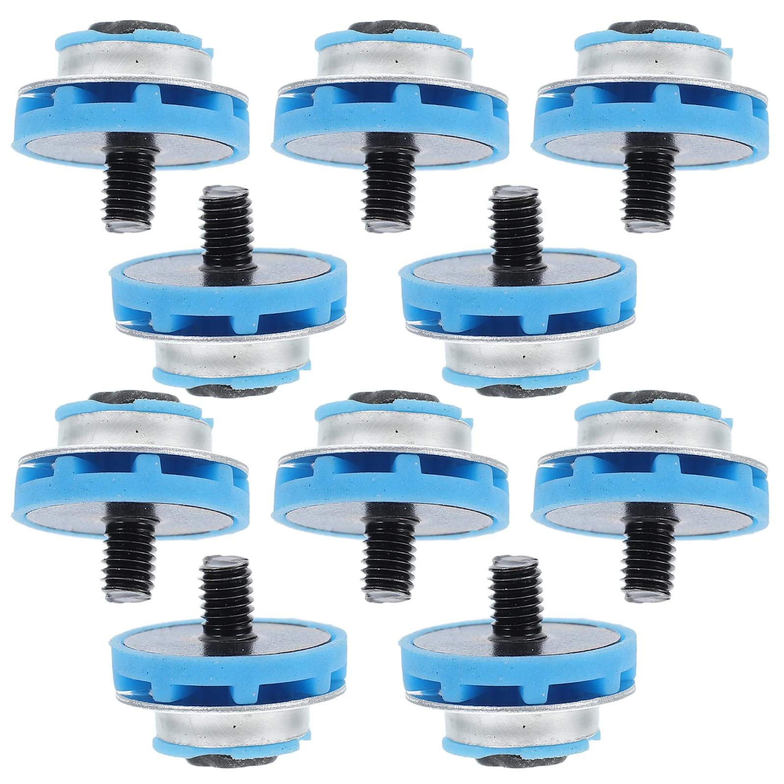 

10 Pcs Hard Drive Screws Shock Absorbing Design Mini PC Compatible Galvanized Iron Laptop Computer Hardware Nuts Enhanced