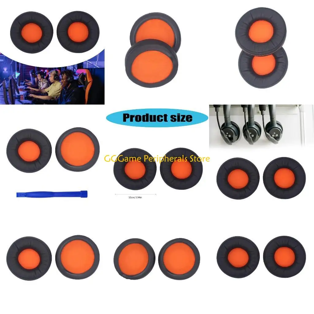

U55B Earpads Replacements Noise Isolation Comfort Ear Cushions For Siberia 800 840