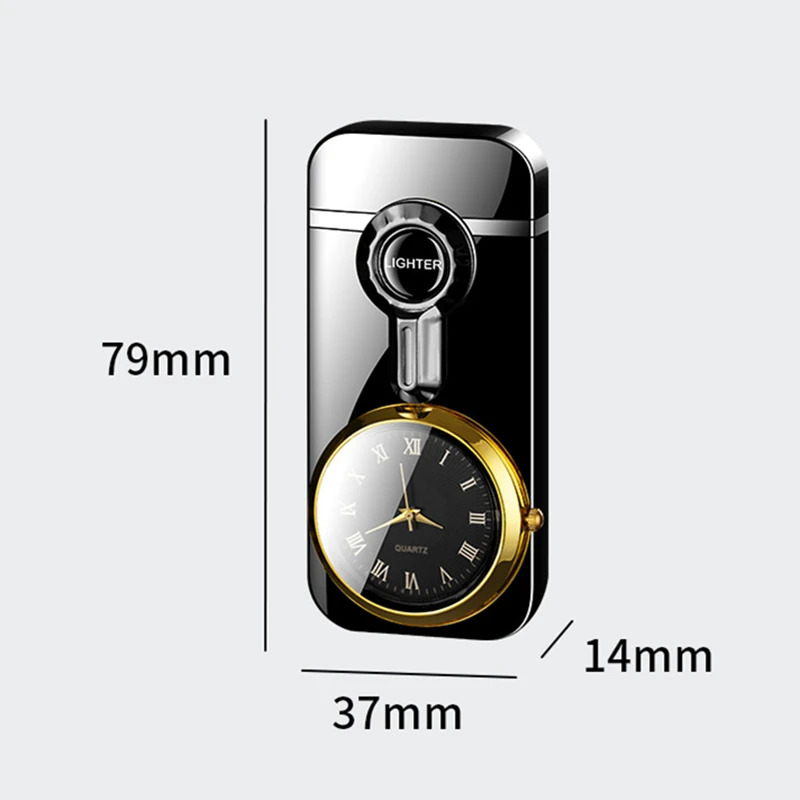 2024 Rocker Arm Windproof Embossed Inflatable Lighter Multifunctional Dial Torch Smoking Accessories