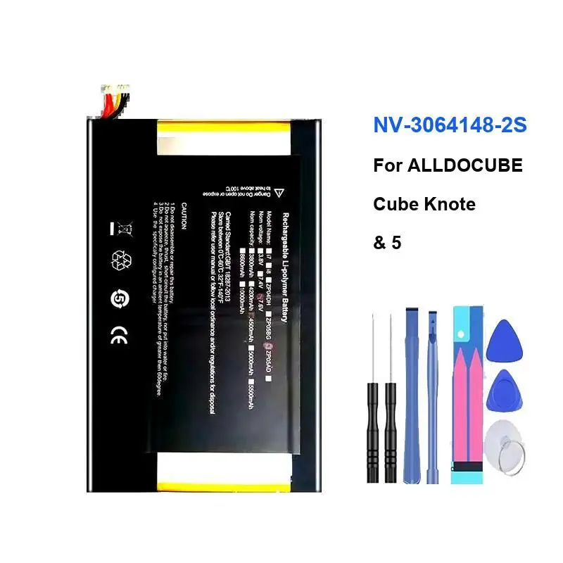 Tablet Battery For High Performance 4200Mah Alldocube Cube 5 PC Good Low-Temperature NV-3064148-2S