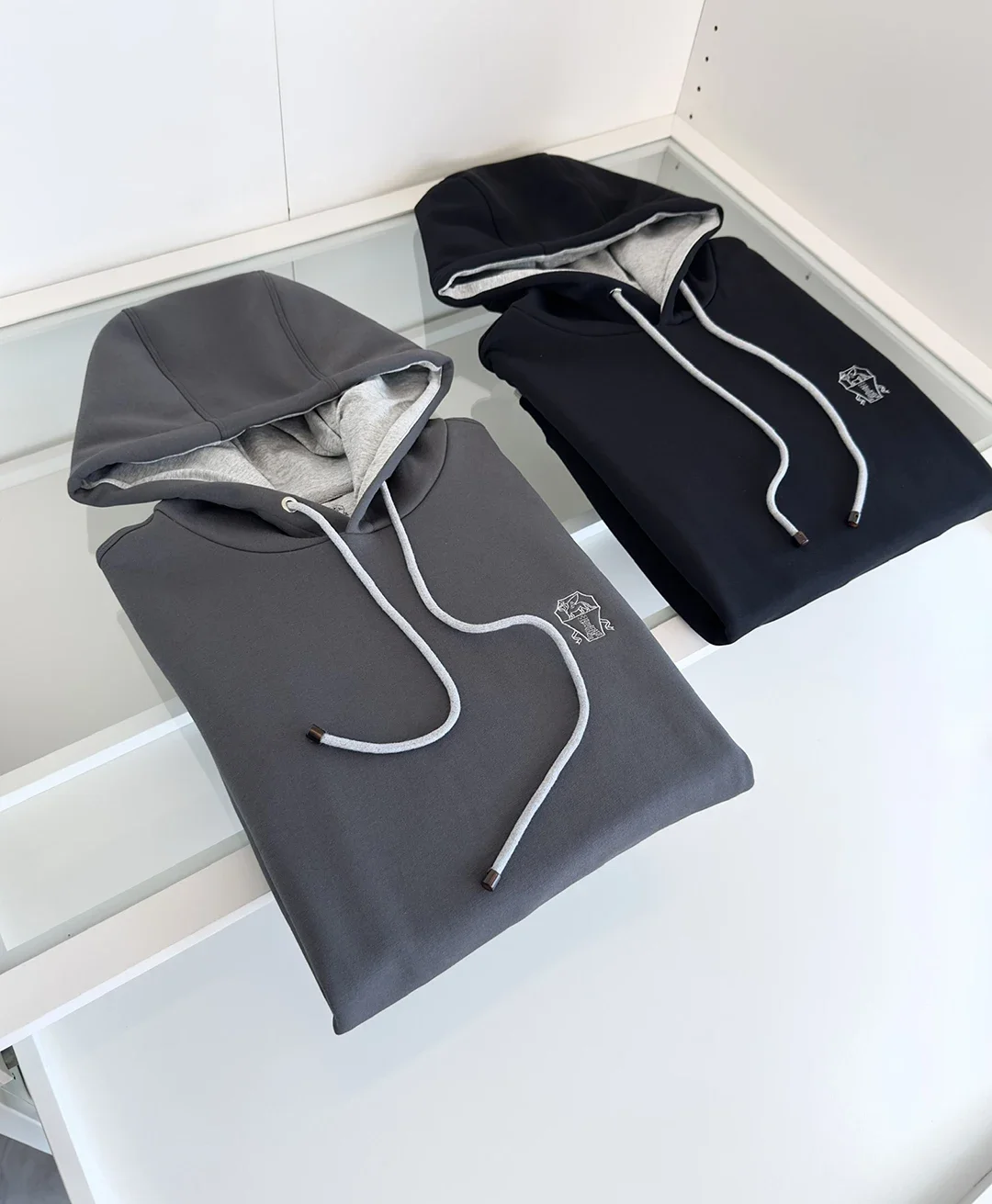 

BLLIYOSS Hoodie Long staple cotton with thin fleece inside Men 2024 New High Quality Old Money Soft Exquisite Europe Italy