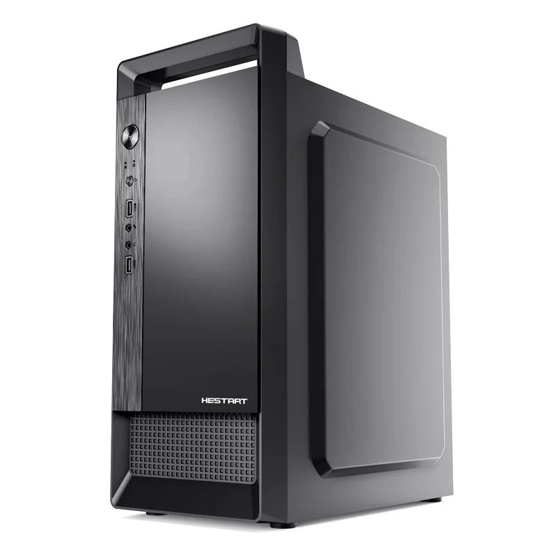 Business Office Handheld Desktop Computer Chassis Silent Noise Reduction Air Cooled Portable Host Chassis matx