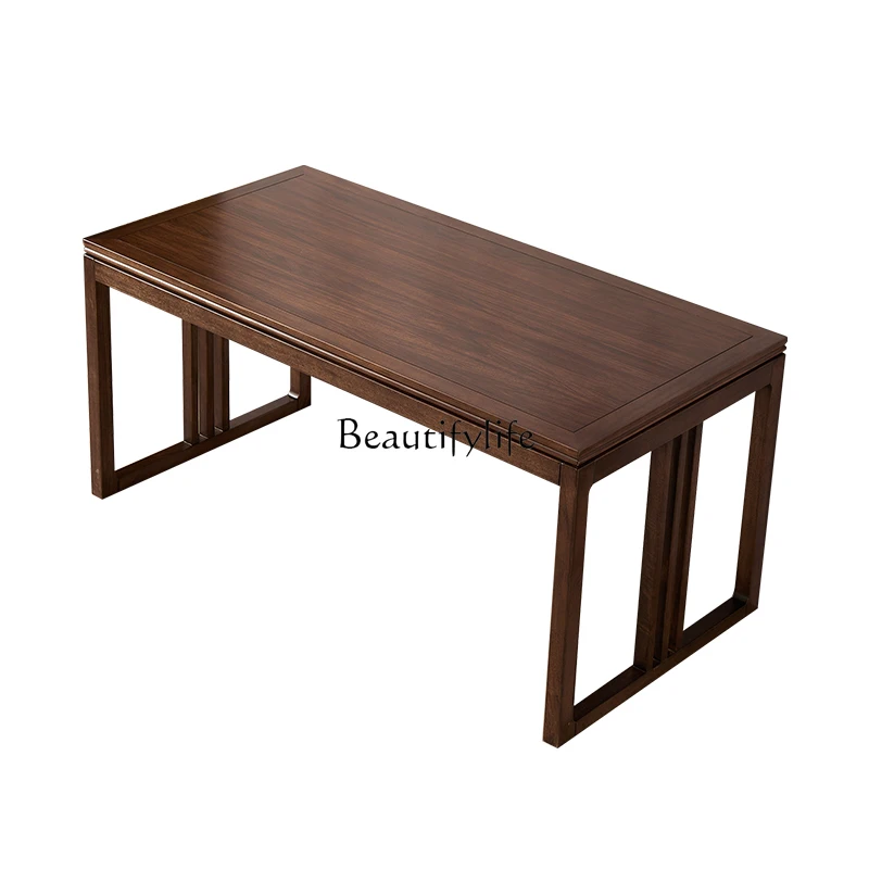 

*New Chinese Ebony Home Desk