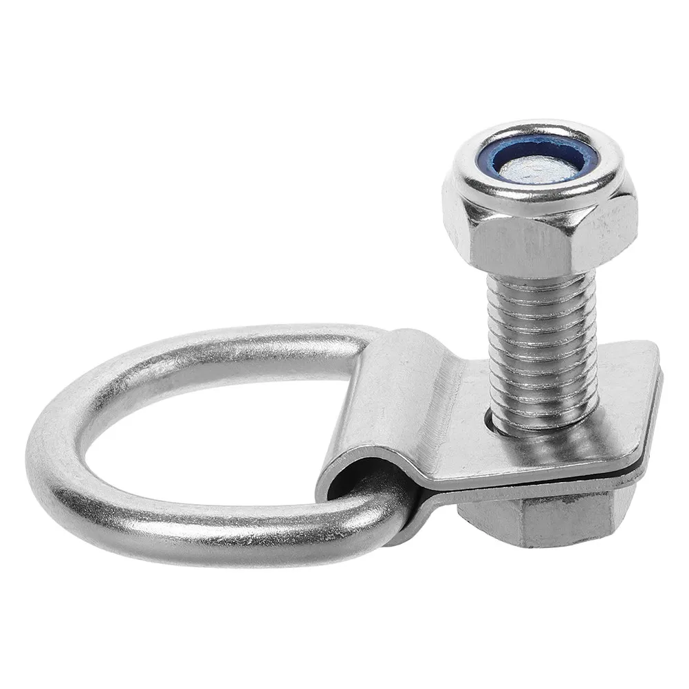 

Trailer Tie Down Hook D Ring Anchor for Car Truck Bed Cargo Securing Heavy Duty Automotive Tow Hook with Mounting Bolts