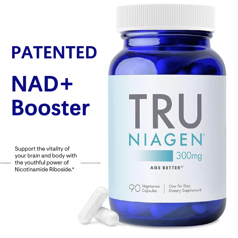 

БАД NAD для работы мозга, омоложения и регенерации клеток, 300 мг ниацина, поддерживает клеточную энергию, мышцы, 90 капсул