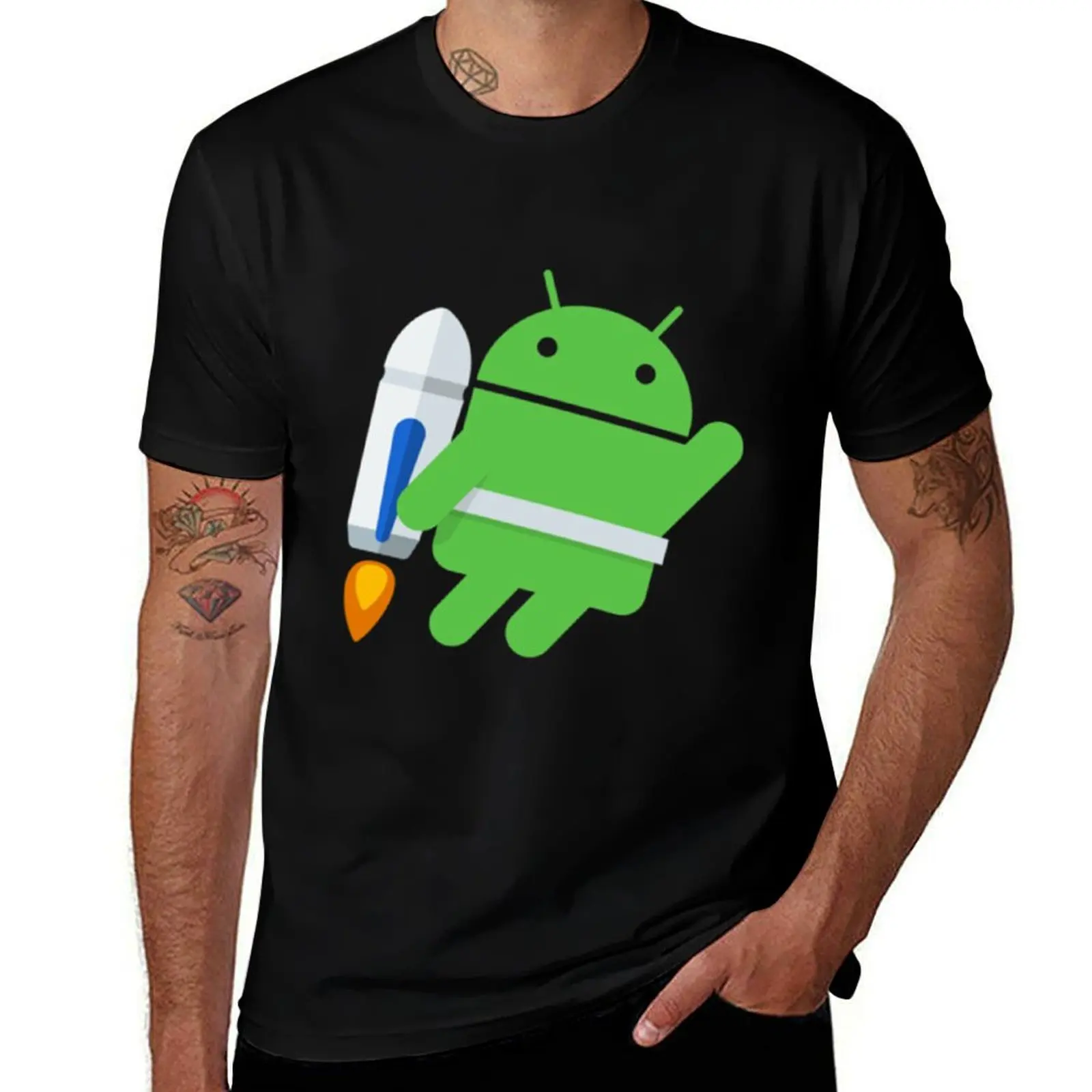 

Android kotlin T-Shirt valentines clothes summer shirt luxury clothing labubu sports fans oversized t shirt men