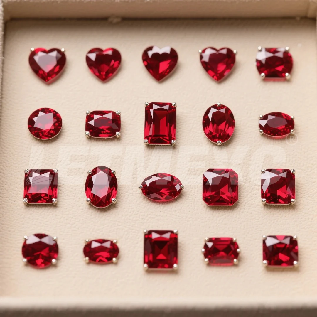 

Производство только высококачественные подлинные лабораторные выращенные рубиновыми голубиными краями и поддерживает пополнение международной инспекционных агентов.