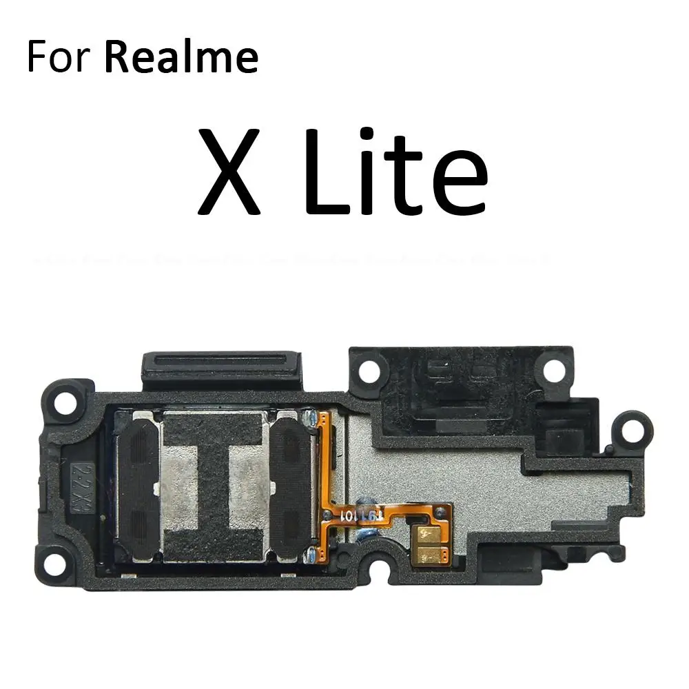 Loudspeaker For OPPO Realme X Lite XT X2 X3 Super Zoom X50 X50m X7 Max Ultra Pro Loud Speaker Buzzer Ringer Flex Parts