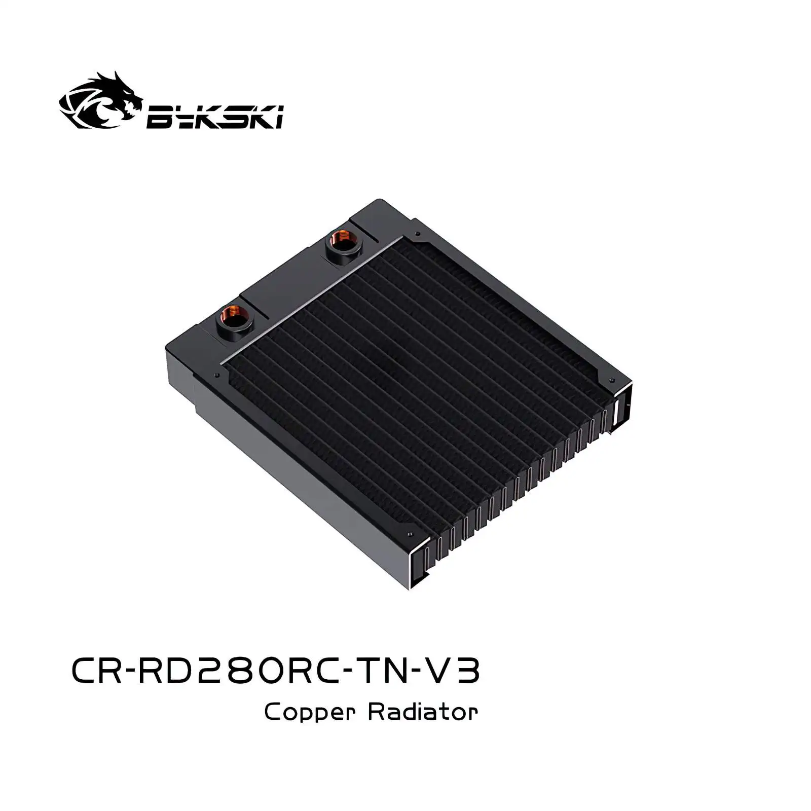 Bykski B-RD280-TN-V3 28cm 280mm 2 x 14cm Copper Radiator Liquid Water Cooling